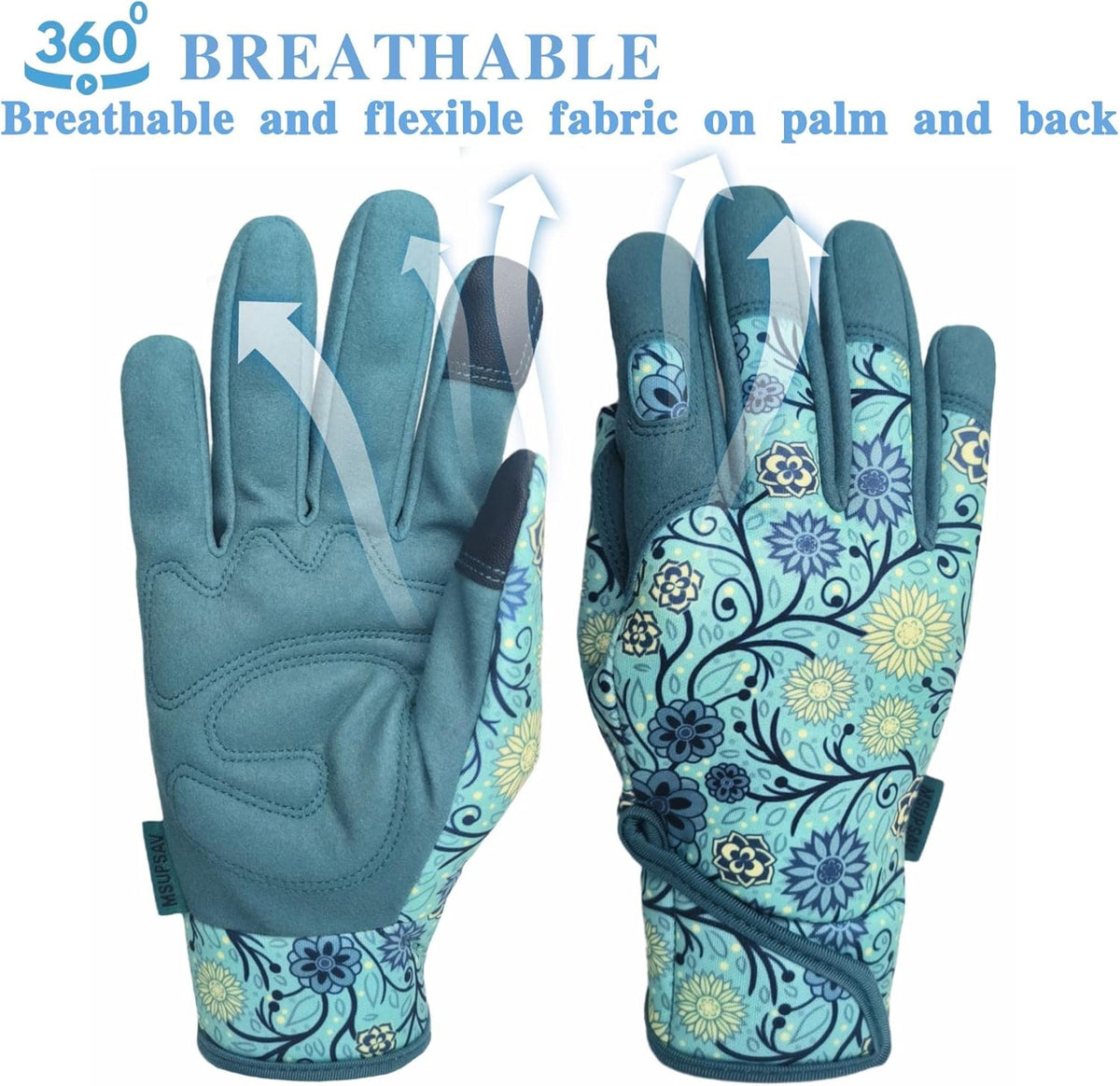 Thorn Proof&Puncture Resistant Gardening Gloves with Grip,Garden Gloves for Women, Leather Work