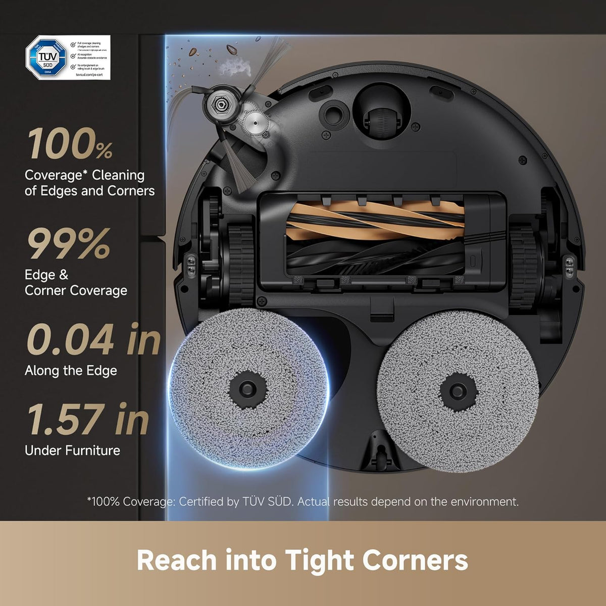 DREAME X50 Ultra Complete Robot Vacuum and Mop with Auto-Empty and Mop Self-Cleaning, 20,000Pa