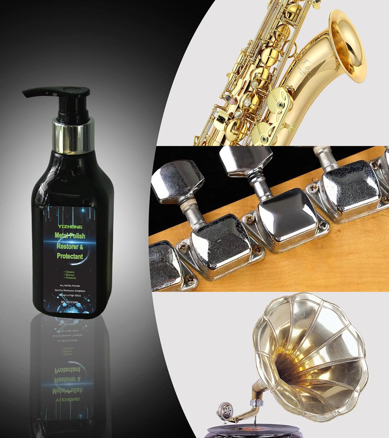 Musical Instrument Polishing Cleaning, Rust Removal, Restoration & Oxidation Protection Kit Various