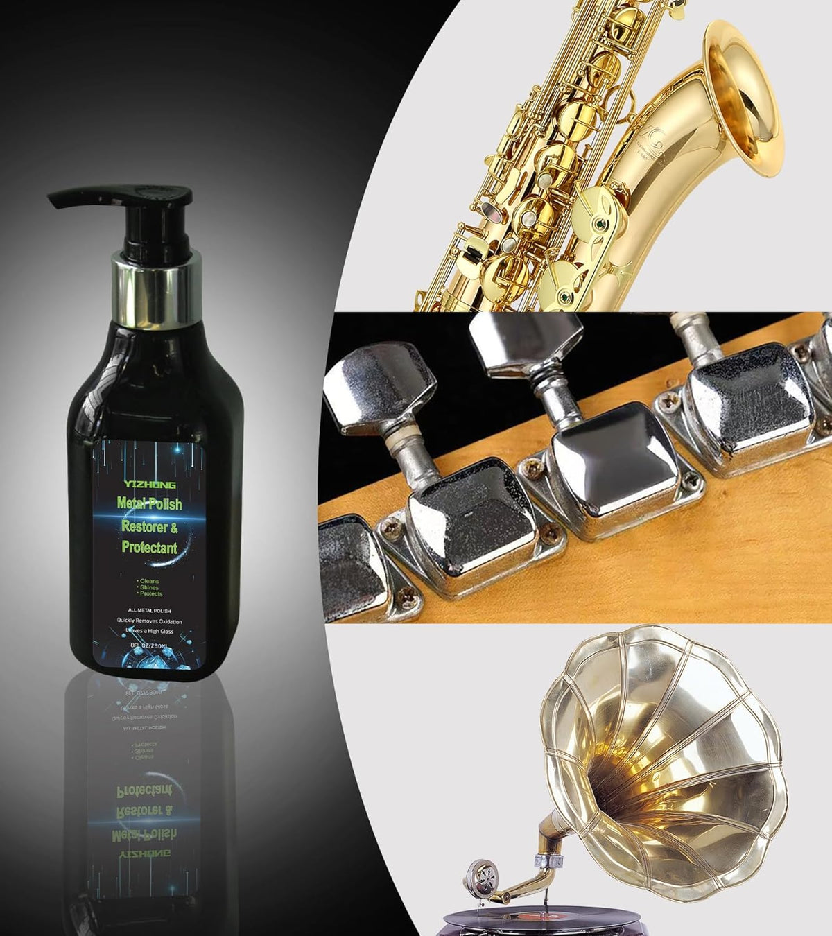 Musical Instrument Polishing Cleaning, Rust Removal, Restoration & Oxidation Protection Kit Various