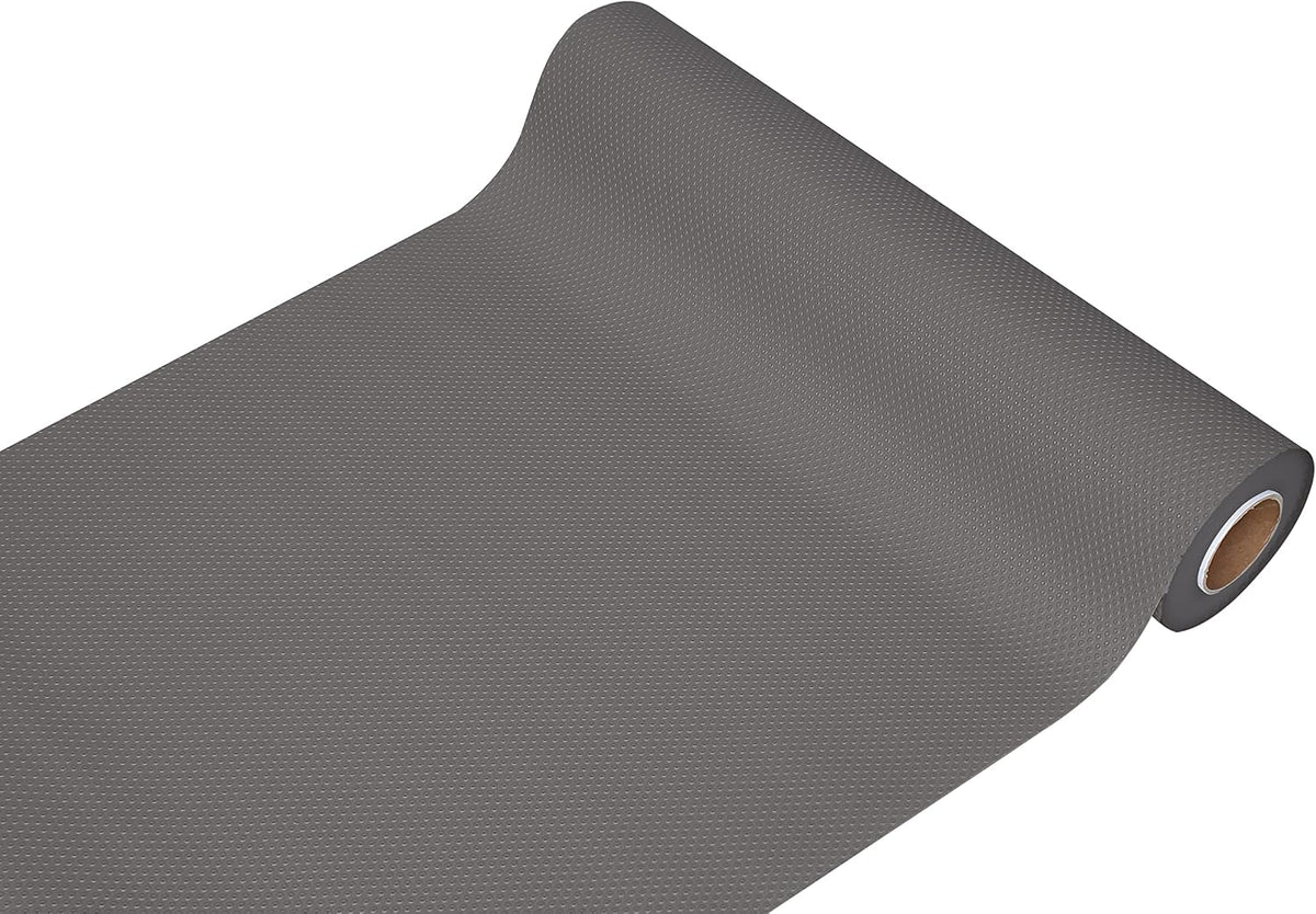 EVALAND 17.7" x 33 FT Non-Slip Shelf Liner, Non-Adhesive, BPA-Free, Waterproof Pantry Liner for