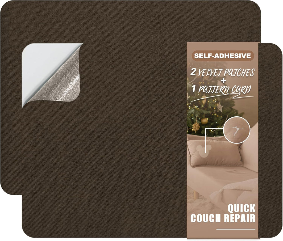 Azobur Fabric Couch Repair Patch 8.3 x 11 inches,Self-Adhesive Fabric Repair Patch for