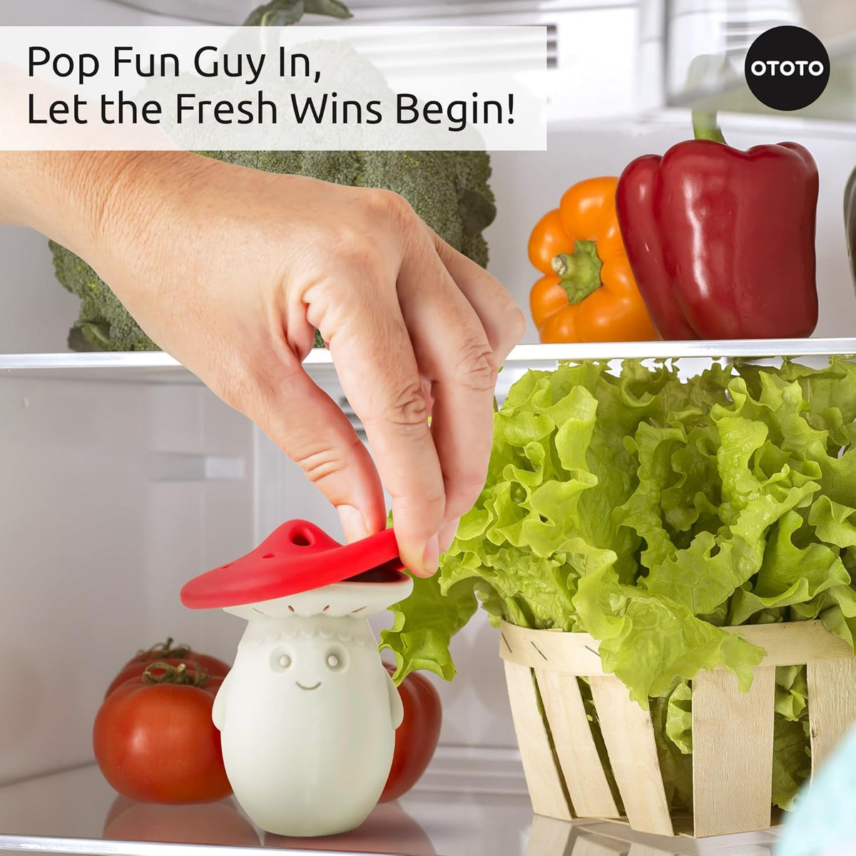 Fridge Deodorizer by OTOTO - Baking Soda Fridge, Refrigerator Deodorizer, Baking Soda Odor