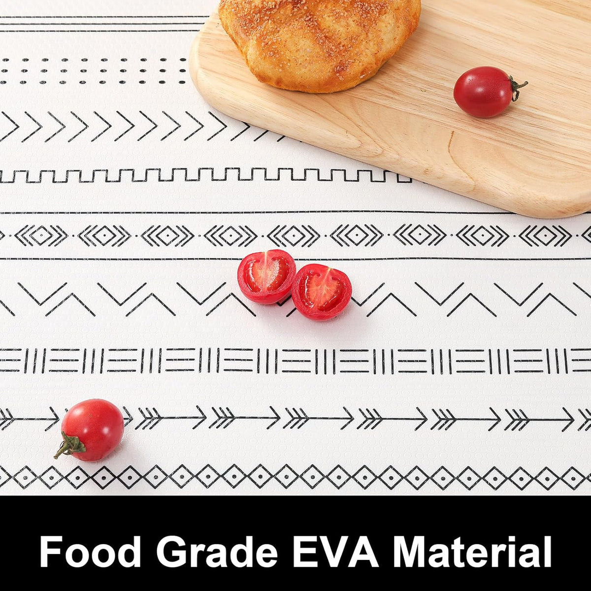 CooyesFridge Liners Shelf Liner for Kitchen Cabinets Refrigerator Liners Waterproof & Oil-Proof