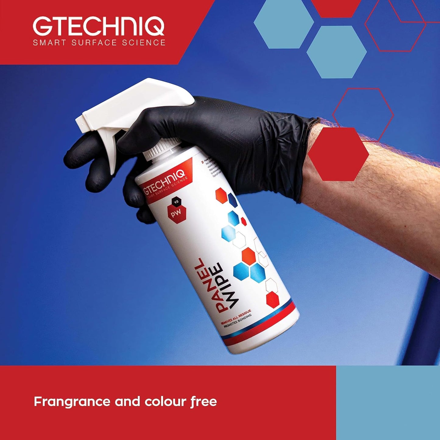 Gtechniq Panel Wipe for Car Cleaning, Pre-Sealant Car Cleaner for Polish Residue, Fragrance-Free
