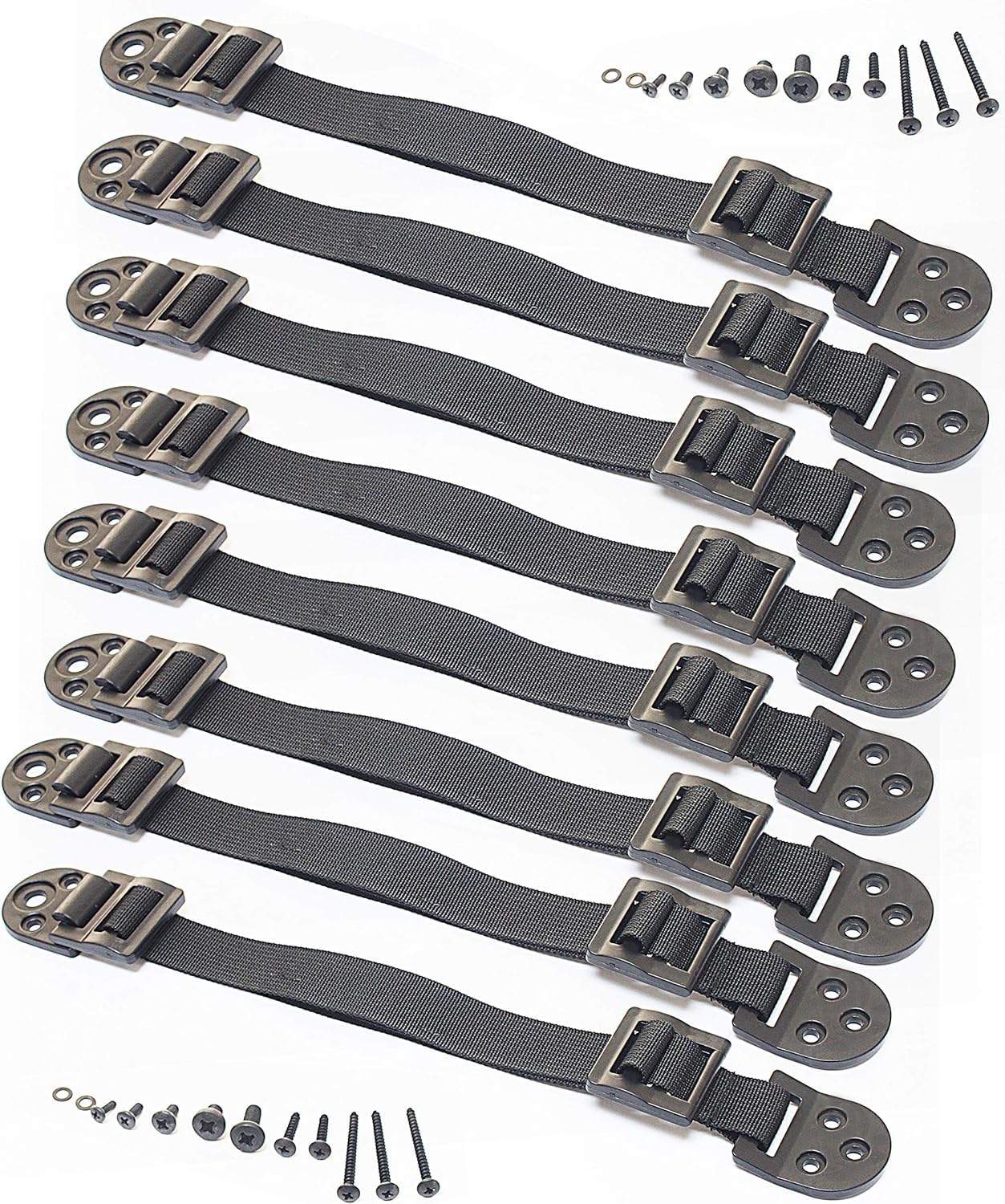 Boxiki kids Furniture Straps - Anti Tip Strap for Baby Proofing & Child Safety - 8 Pack of