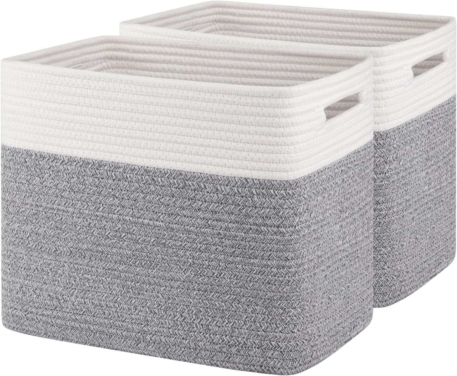 OIAHOMY Storage baskets for Shelf, Toy Storage Basket, Collapsible Storage Bins, Blanket Basket