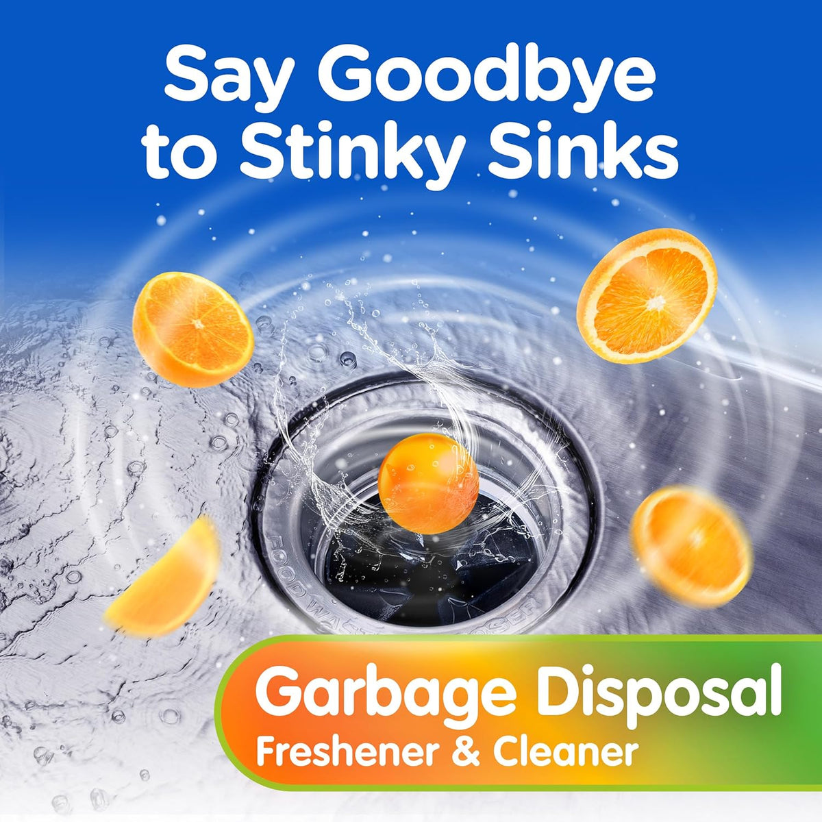 COMPAC HOME Plink Garbage Disposal Cleaner and Deodorizer, Air Fresheners for Garbage Disposal