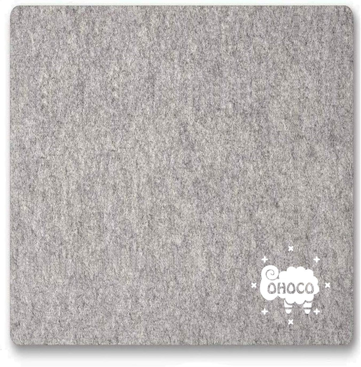 Wool Pressing Mat for Quilting - 9" x 9" Portable Travel Size Felt Ironing Pad 1/2" Thick, 100% New