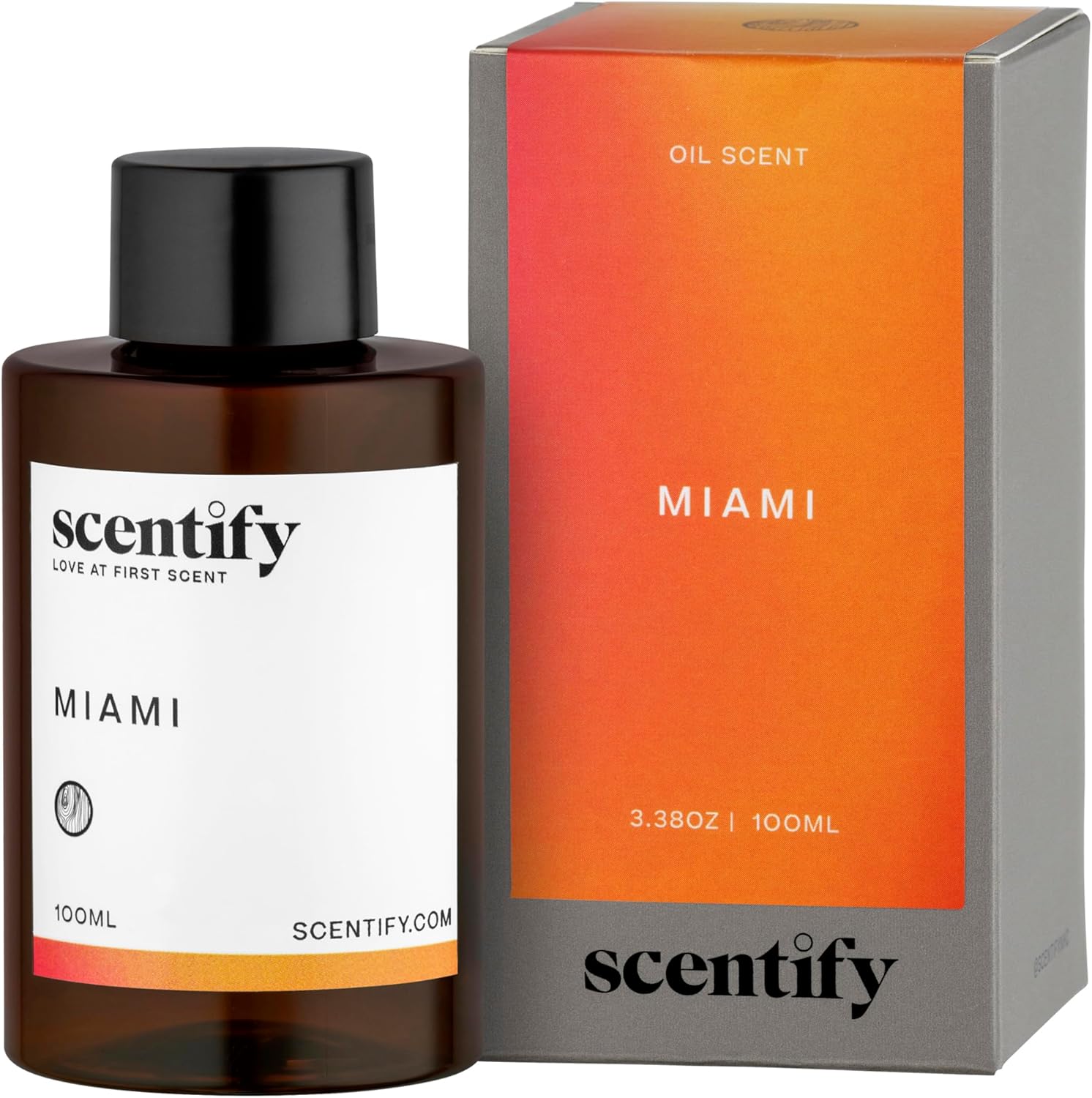Scentify 5th Ave Aroma Oil Refill Scent for Oil Diffusers - Bergamot, Floral, Gardenia Scents