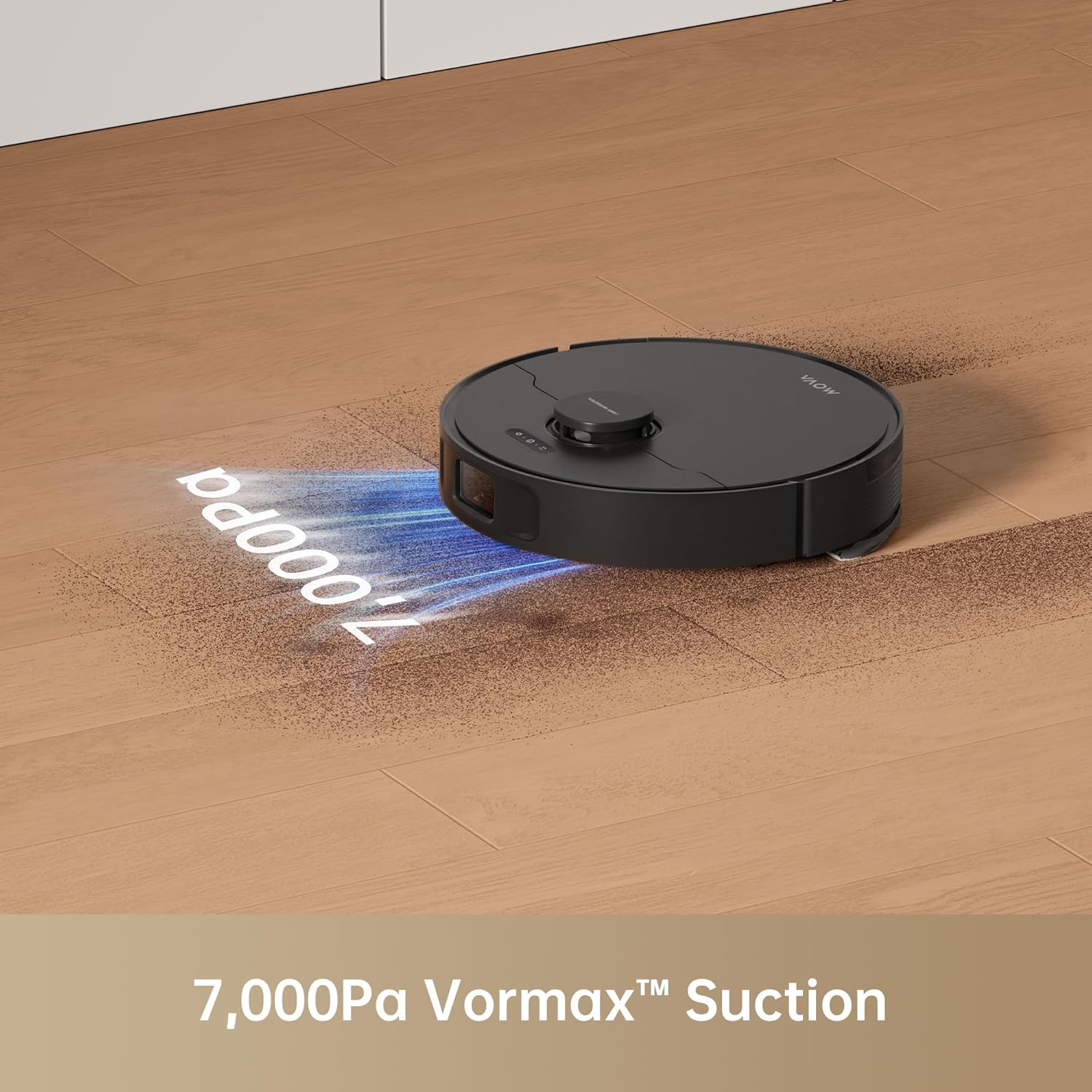 MOVA S10 Robot Vacuum Cleaner with 7000Pa Suction, 260 Mins Run Time, Liftable Brush, Self-Charging