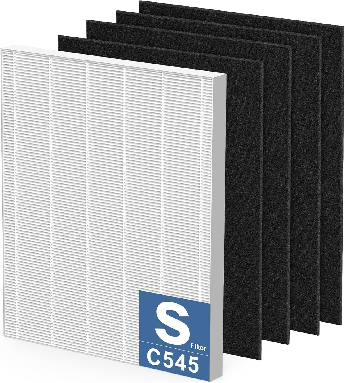 C545 HEPA Replacement Filter S Compatible with Winix C545 Air Purifier, Replaces Part 1712-0096-00