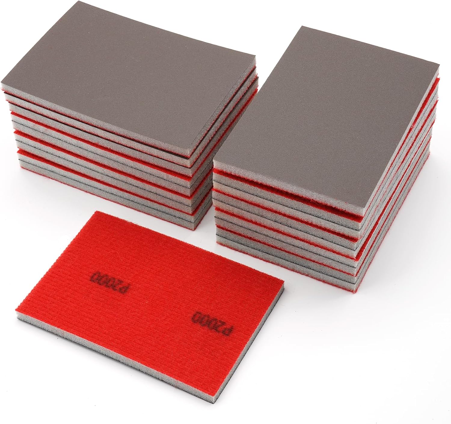 20 Pack 2000 Grit Sanding Sponge, 3 x 4 Inch Soft Foam Sanding Block Wet Dry Sanding Pads, Washable