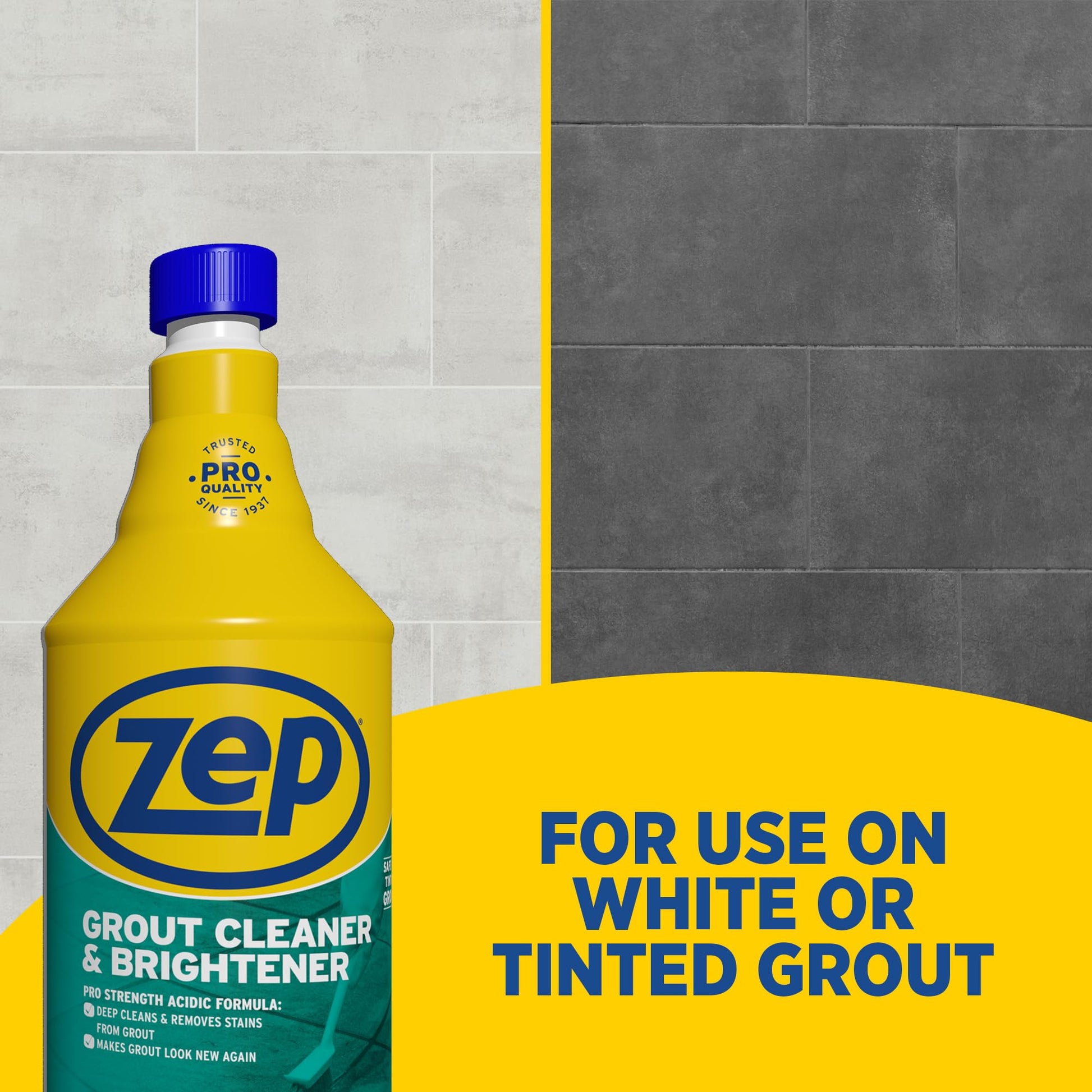 Zep Grout Cleaner and Brightener, 32 Ounce (1 Bottle), ZU104632 – view 4
