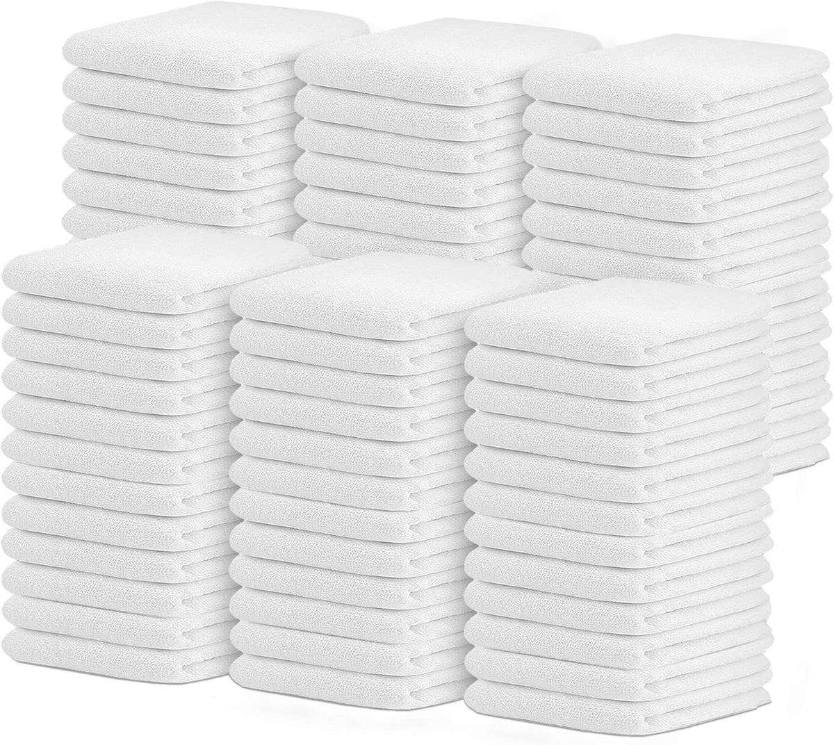 Avalon Towels Terry Bar Mop Towels (Value Pack of 72) Size 14"x17" – Absorbent and Durable