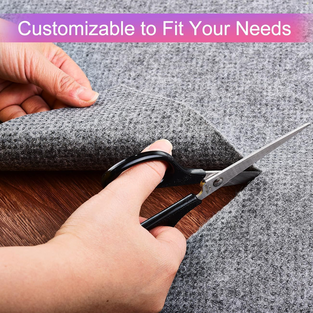 Non Slip Mattress Gripper and Area Rug Felt Pad, Keeps Mattress and Rug in Place - Full Size (4 x 6