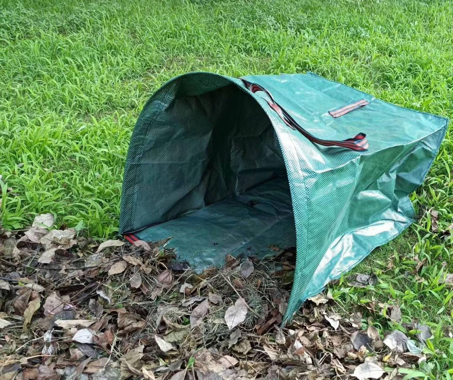72 Gallon Yard Lawn Garden Bags, Large Standable Leaf Bags, Outdoor Garbage Can - Collapsible Trash