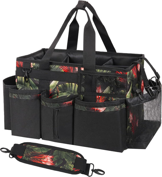 Wearable Cleaning Caddy, Cleaning Caddy Supplies Organizer with Handle & Shoulder Straps for