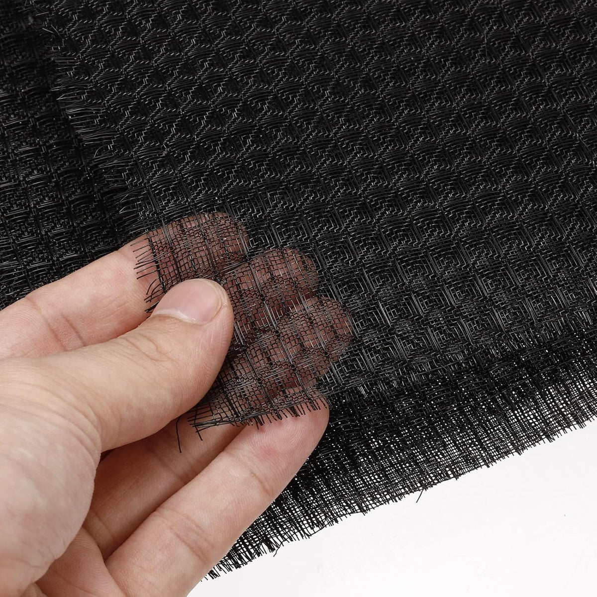 PATIKIL 47.2" x 39.4" Air Conditioner Air Filter Material, Plastic Dustproof Filtering Mesh Screen