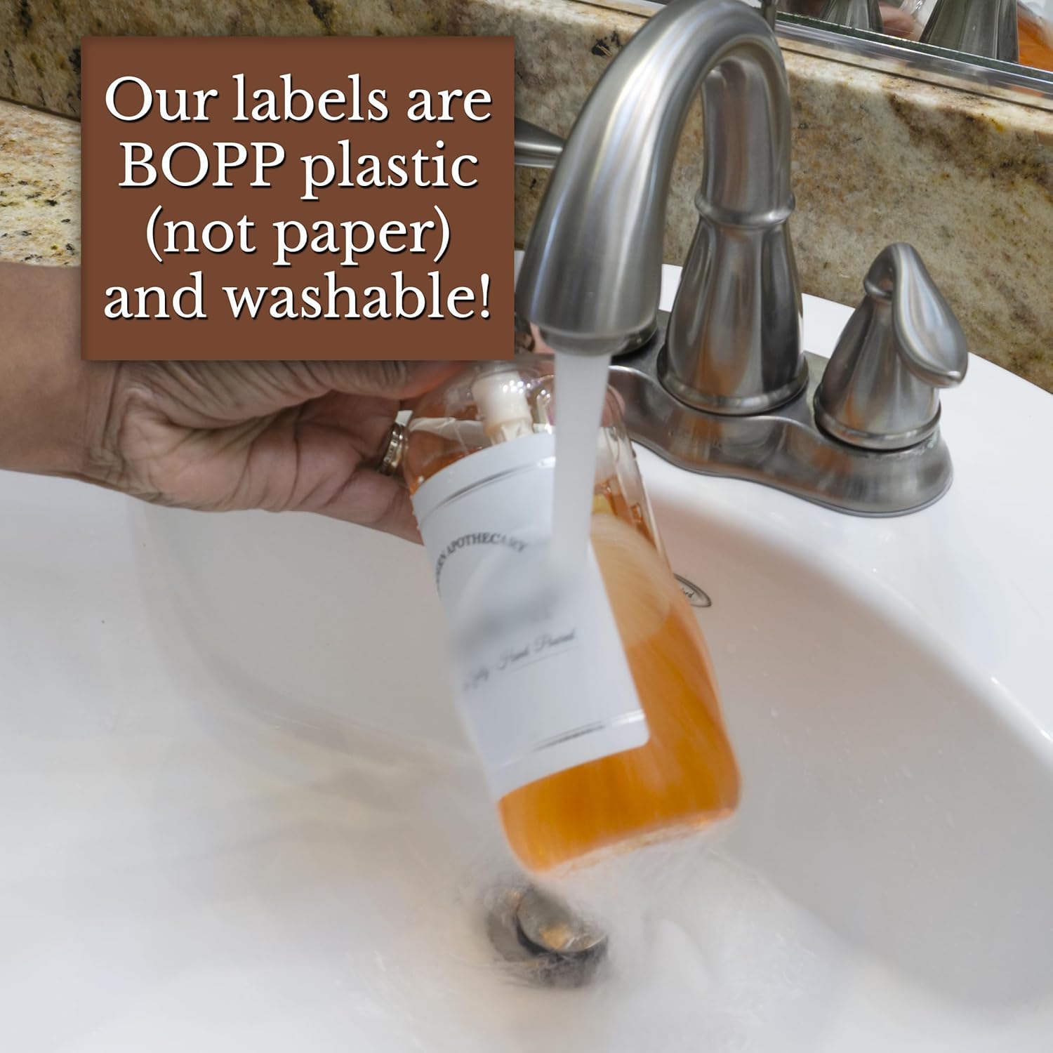 Clear Refillable Shampoo, Conditioner, and Body Wash Bottles - PET Plastic Shampoo Bottles