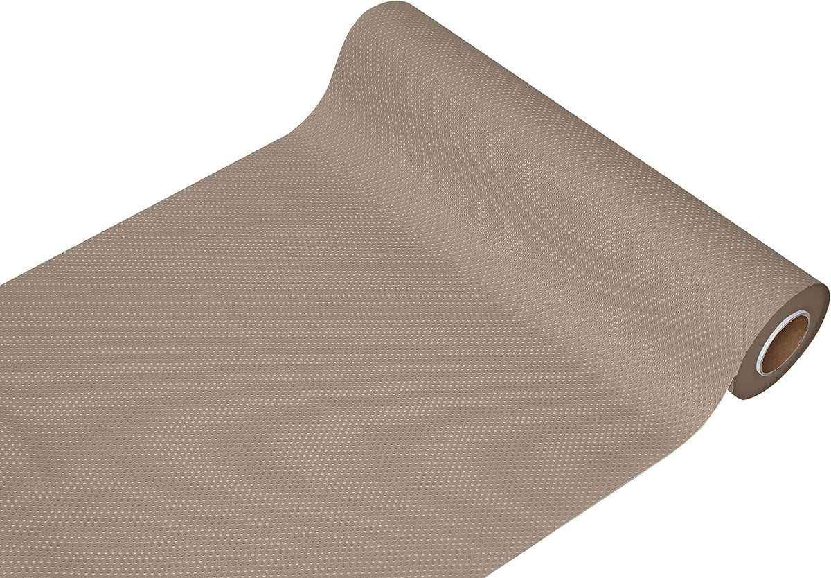 EVALAND 17.7" x 33 FT Non-Slip Shelf Liner, Non-Adhesive, BPA-Free, Waterproof Pantry Liner for