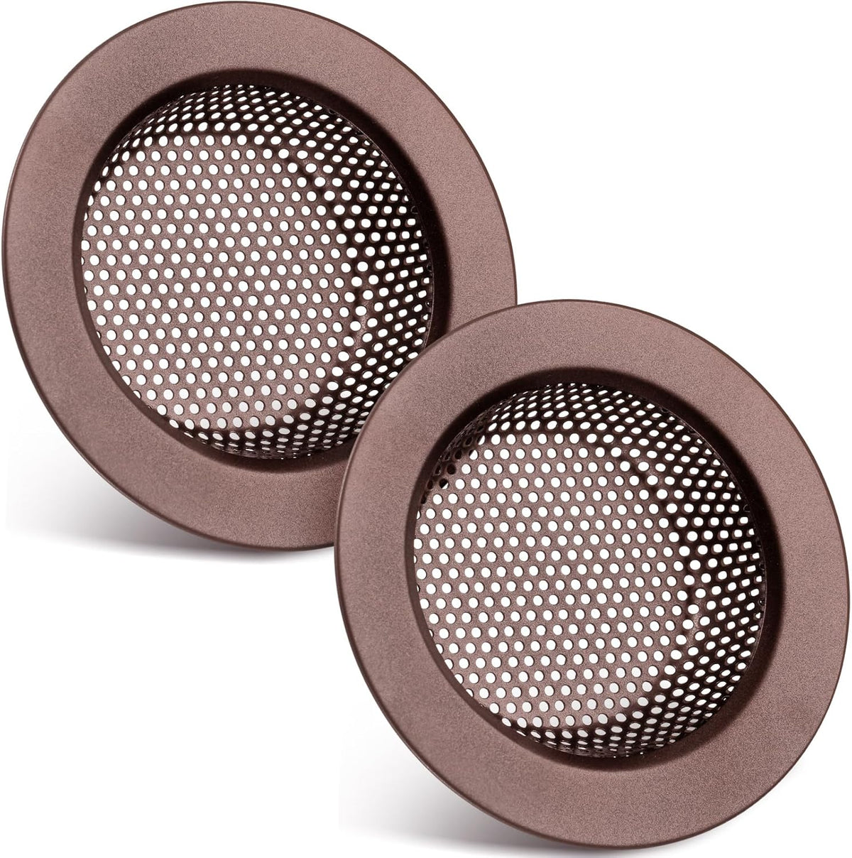 Retisee 2 Pcs Sink Strainer Stainless Steel Kitchen Sink Drain Strainer Basket Cover Mesh Hair Food