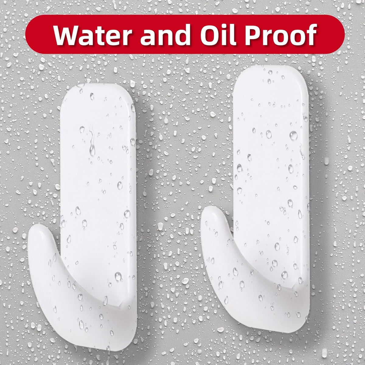 Wall Hooks for Hanging Heavy Duty, Large 12 Self Adhesive Wall with 16 Strips no Damage, Sticky for
