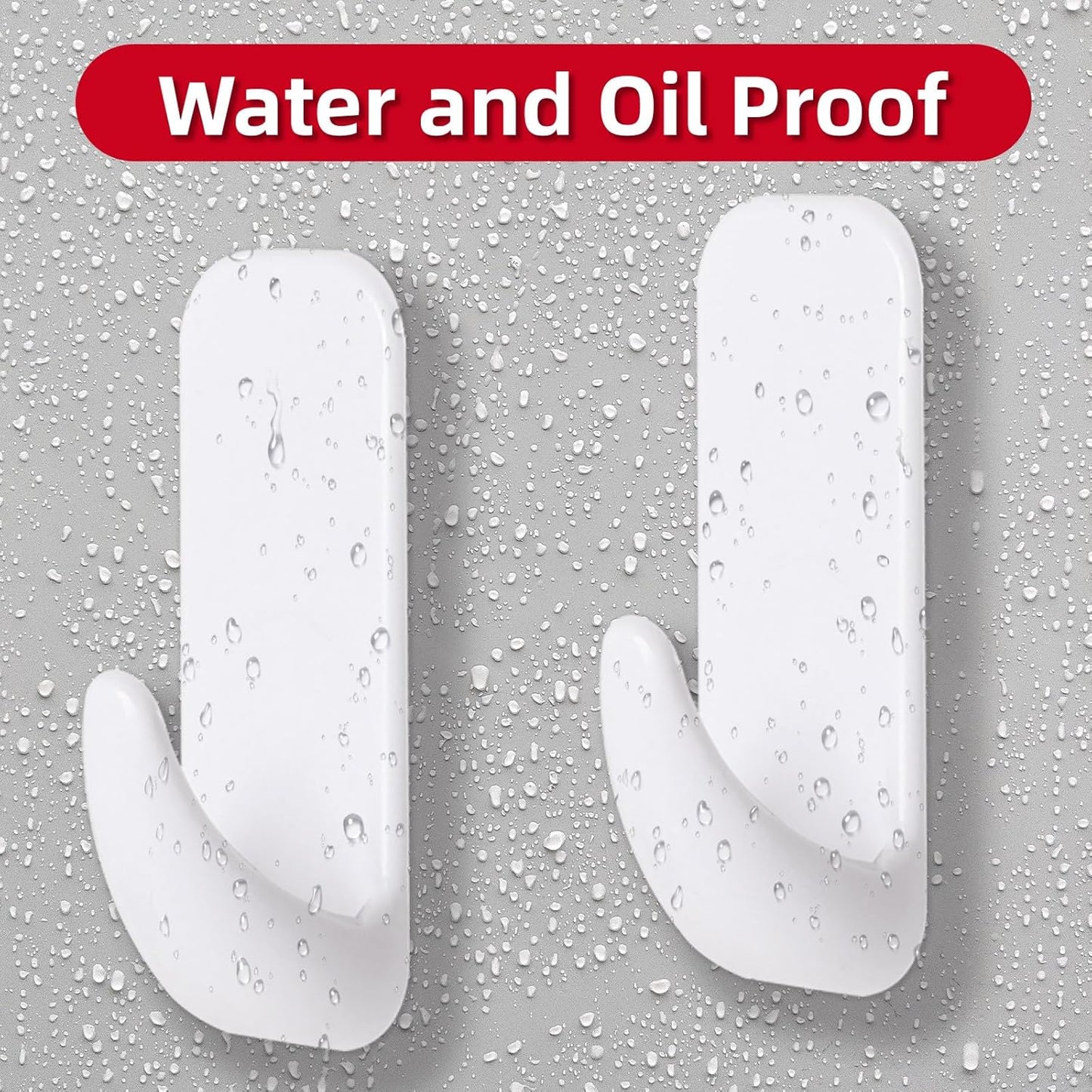Wall Hooks for Hanging Heavy Duty, Medium 22 Self Adhesive Wall with 26 Strips no Damage, Sticky