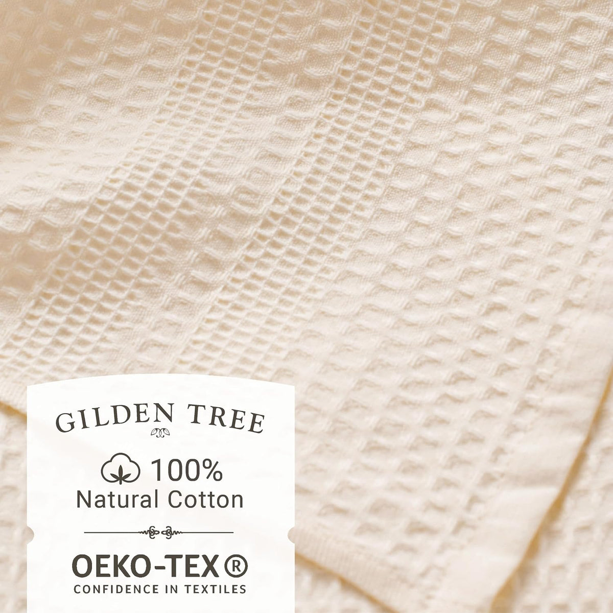 GILDEN TREE Waffle Bath Sheet Large Bath Towels Quick Dry Thin Body Towels, 40x80 Oversized Bath