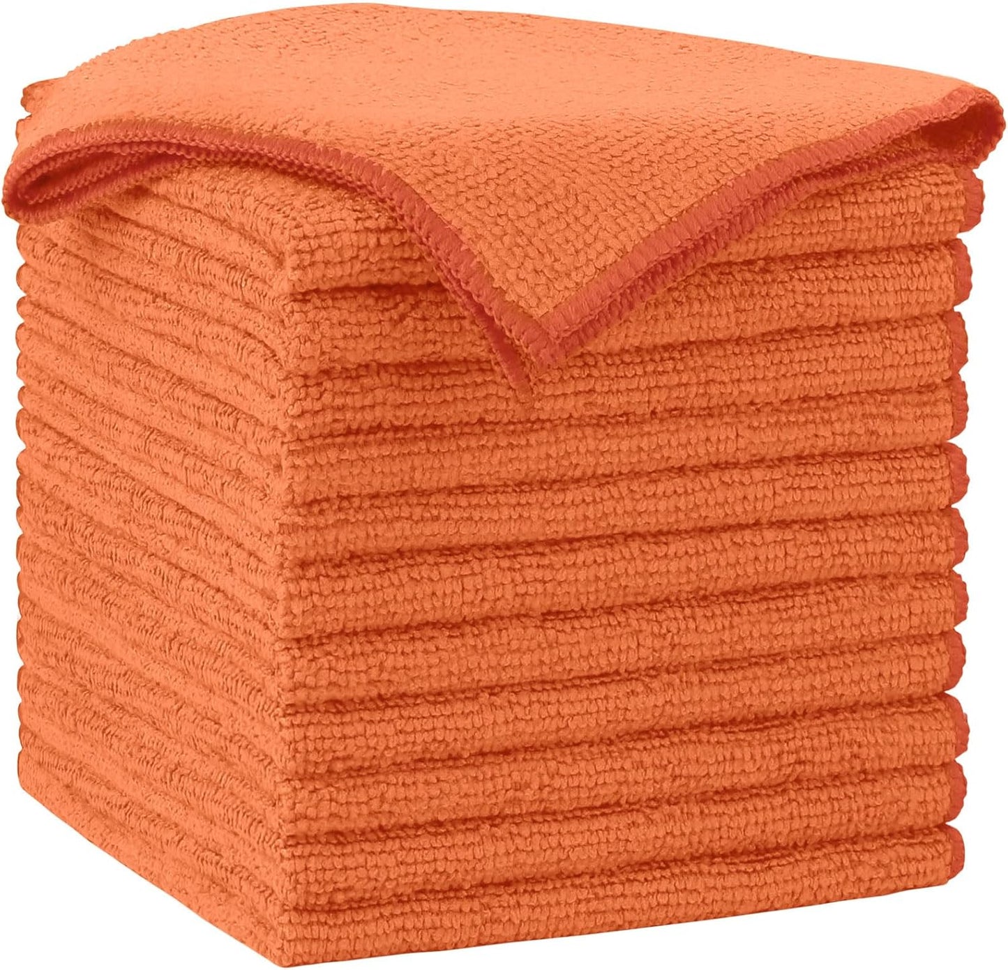 AIDEA Microfiber Cleaning Cloth-12PK, Soft Microfiber Towels for Cars, Absorbent Cleaning Rags