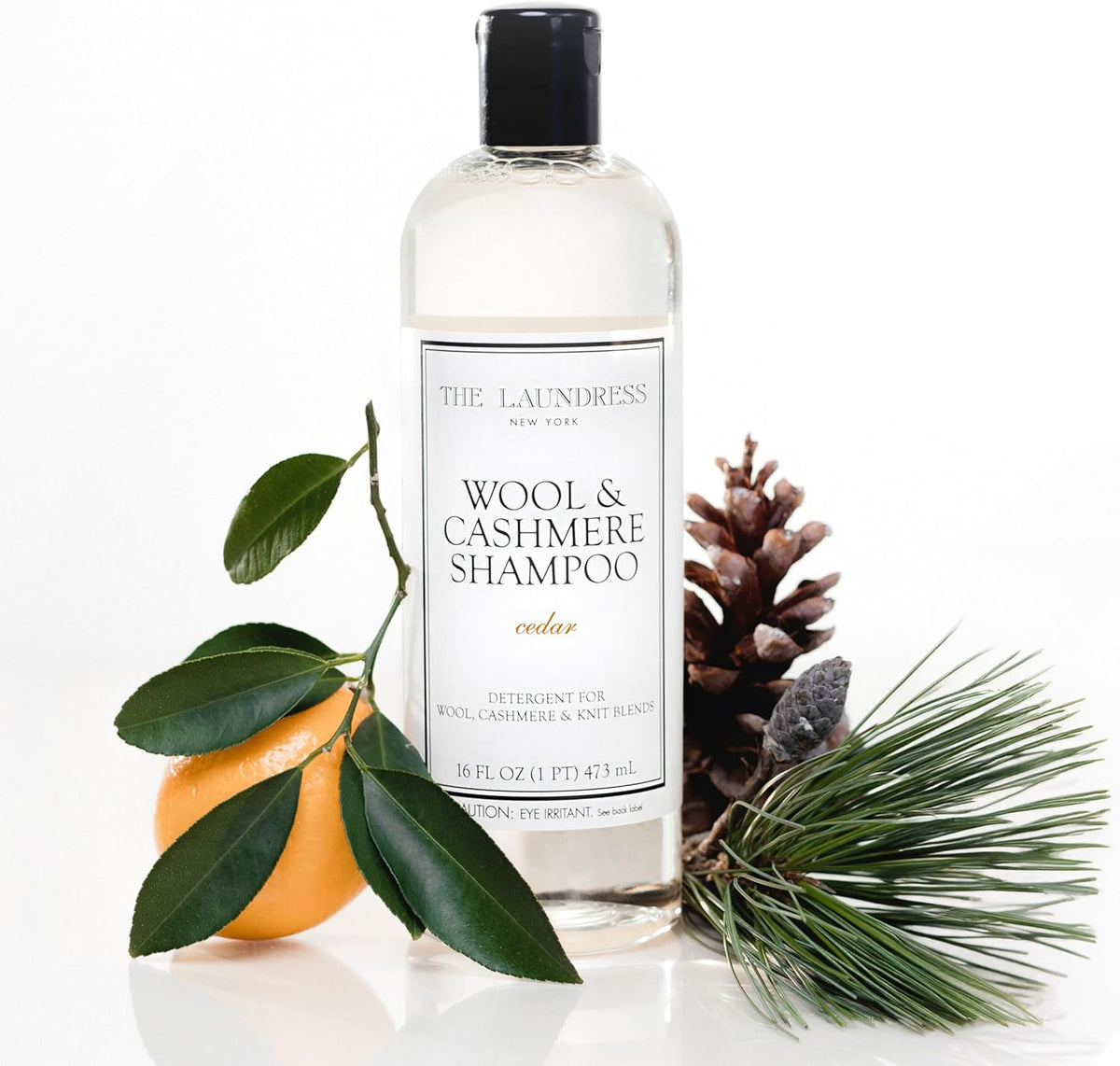 The Laundress Wool & Cashmere Shampoo, Double Concentrated, Cedar Scent, Wool Detergent, Wool Wash