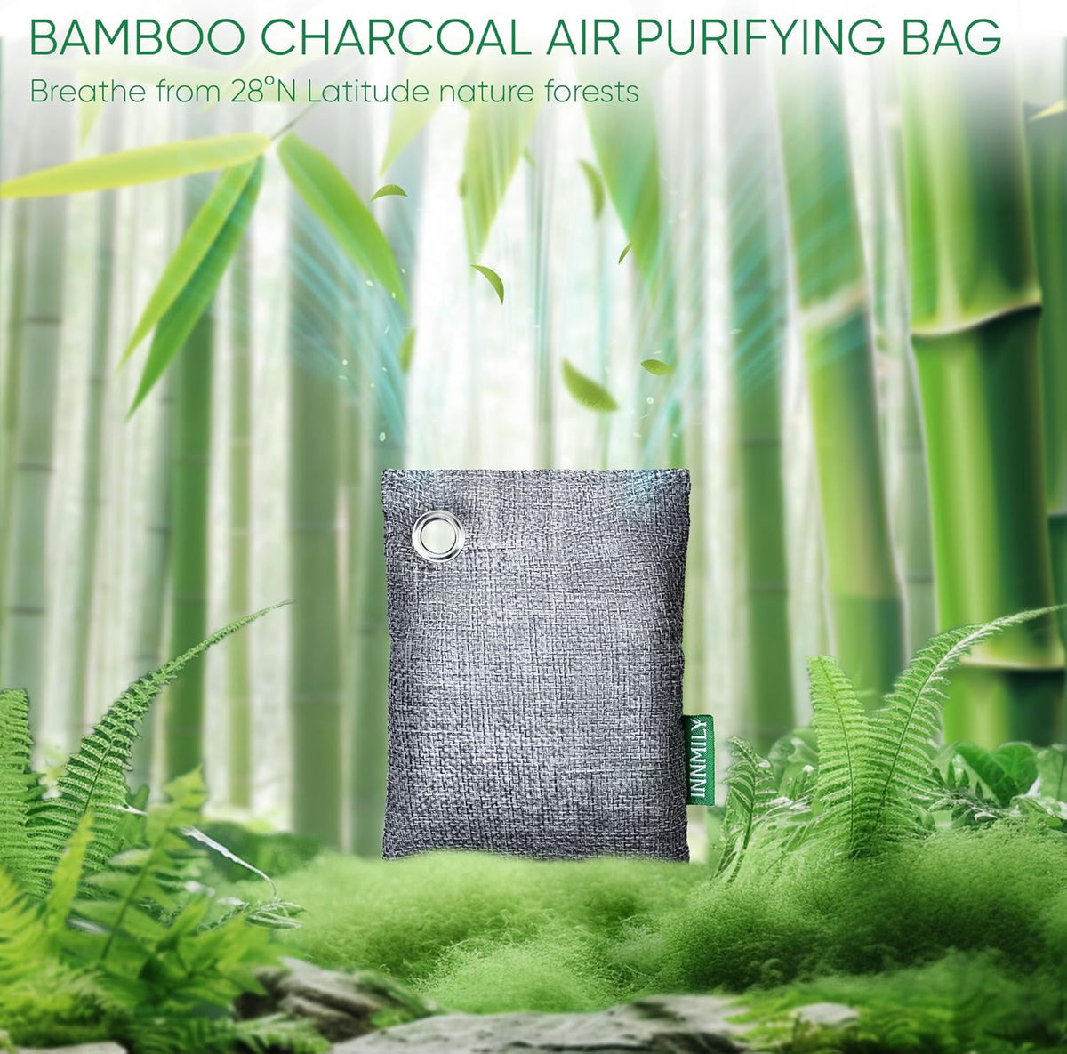 Activated Charcoal Odor Absorber, Odor Eliminator for Strong Odor,Bamboo Charcoal Air Purifying
