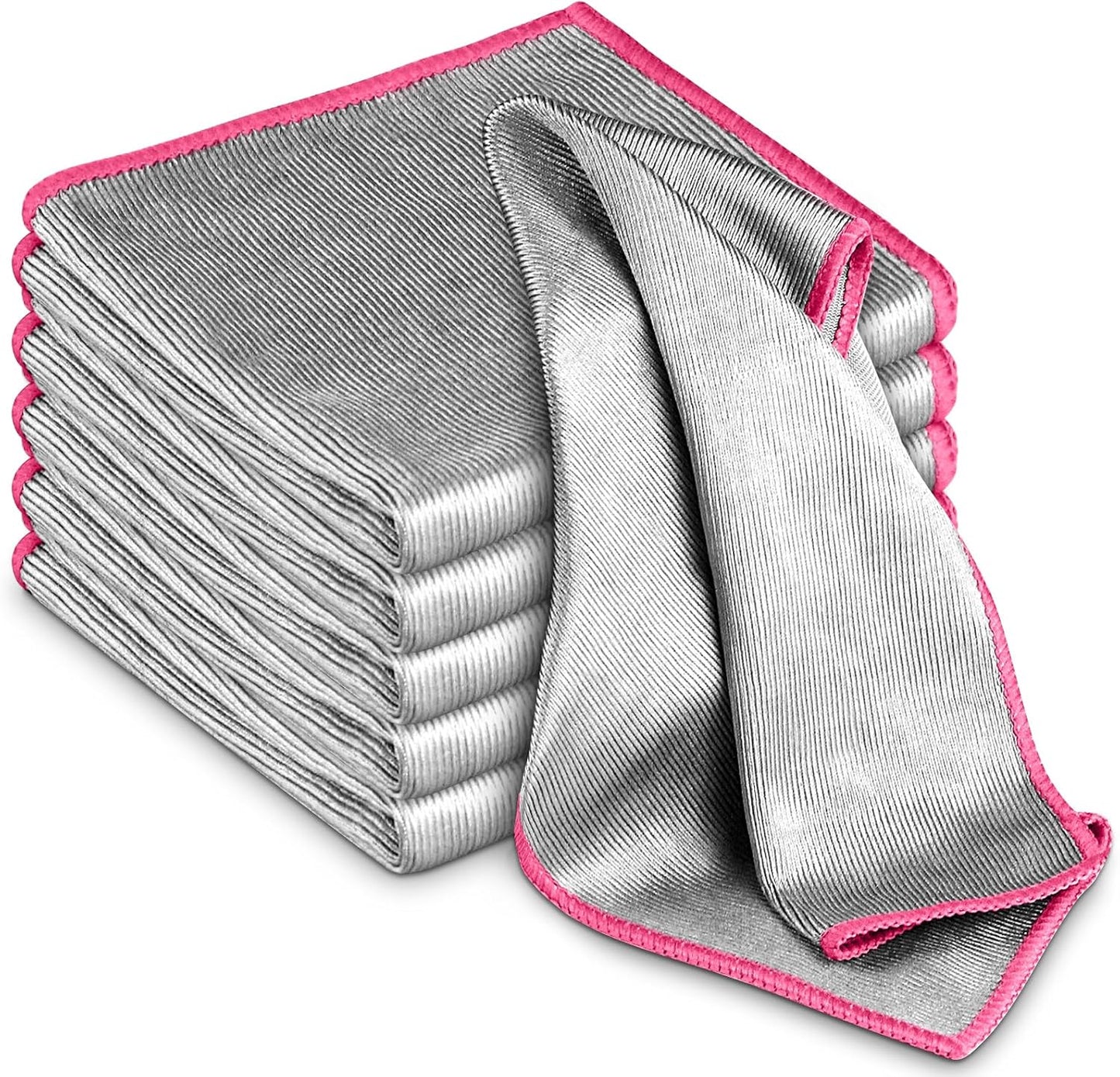 Glass Polishing Cloth Streak Free Miracle Microfiber Cleaning Cloth Lint Free Cleaning Rags for