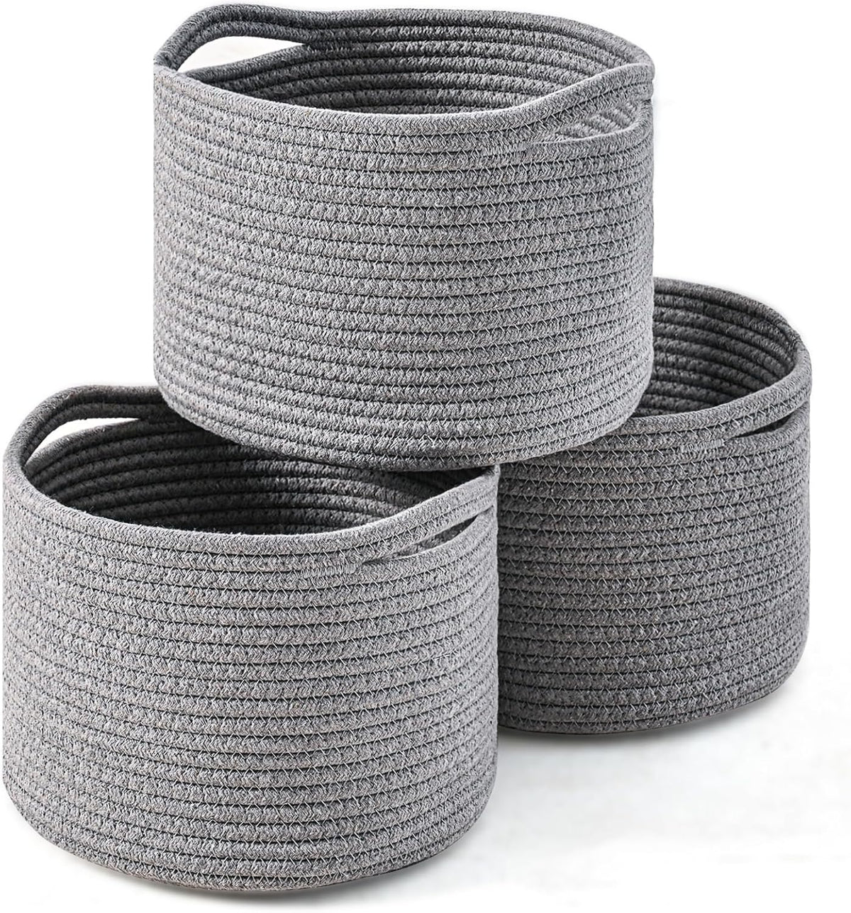 Small Storage Baskets for Organizing, Organizer Baskets for Shelves, Small Woven Basket for