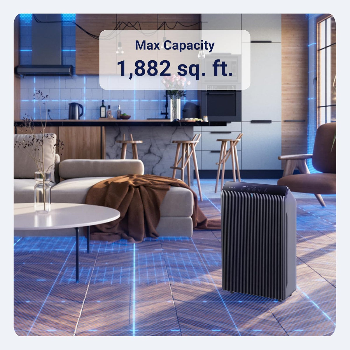 WINIX 5510 Air Purifier (New Generation of 5500-2 with App Support) for Home Large Room Up to 1881