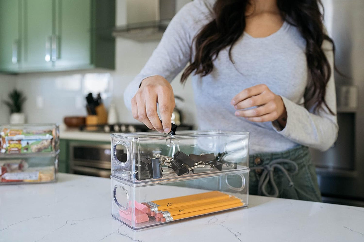 ClearSpace Plastic Pantry Organization and Food Storage Bin – Great Kitchen Storage – Fridge