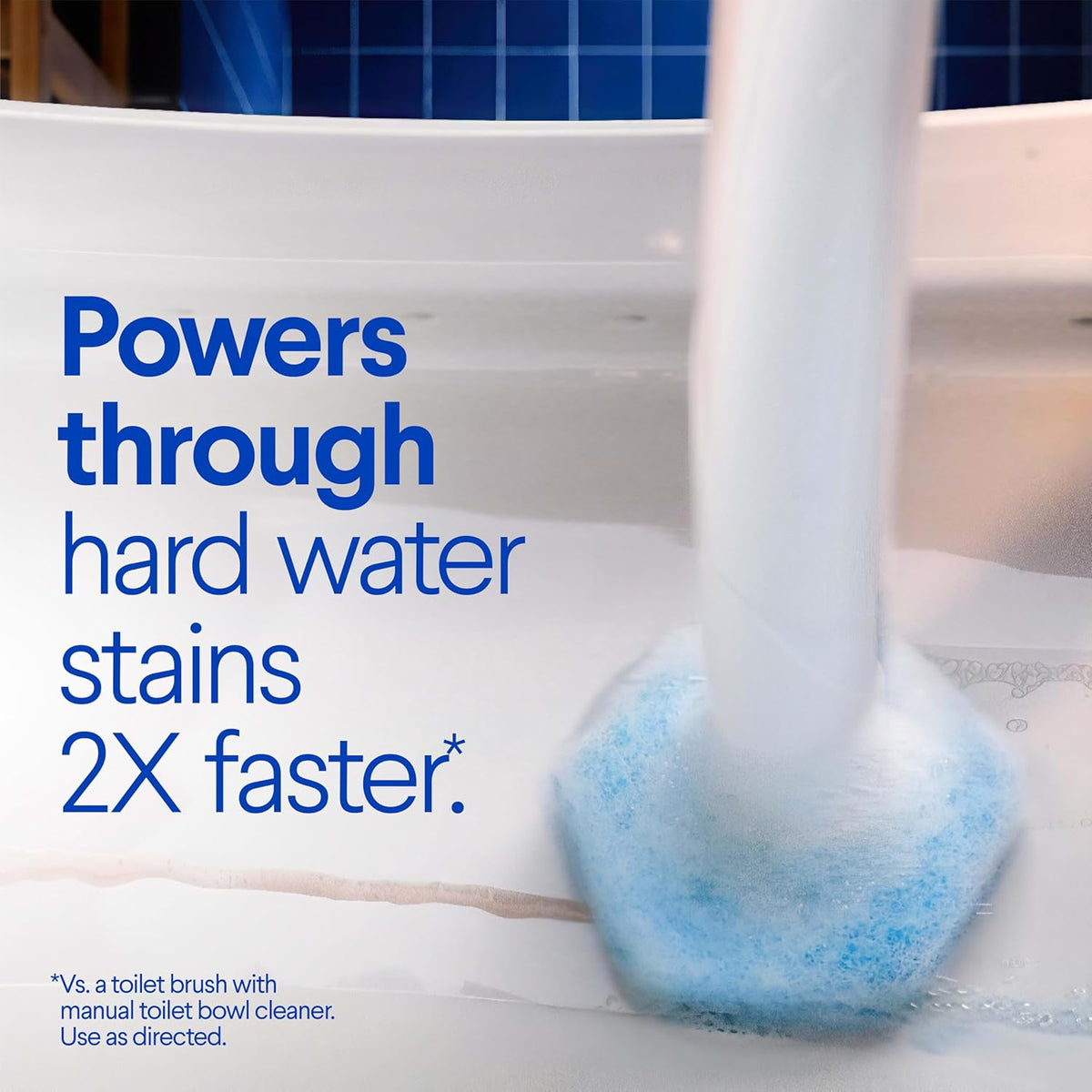 CLOROX Original Toilet Cleaning System, ToiletWand, Storage Caddy, 6 Refill Heads, Dorm Room
