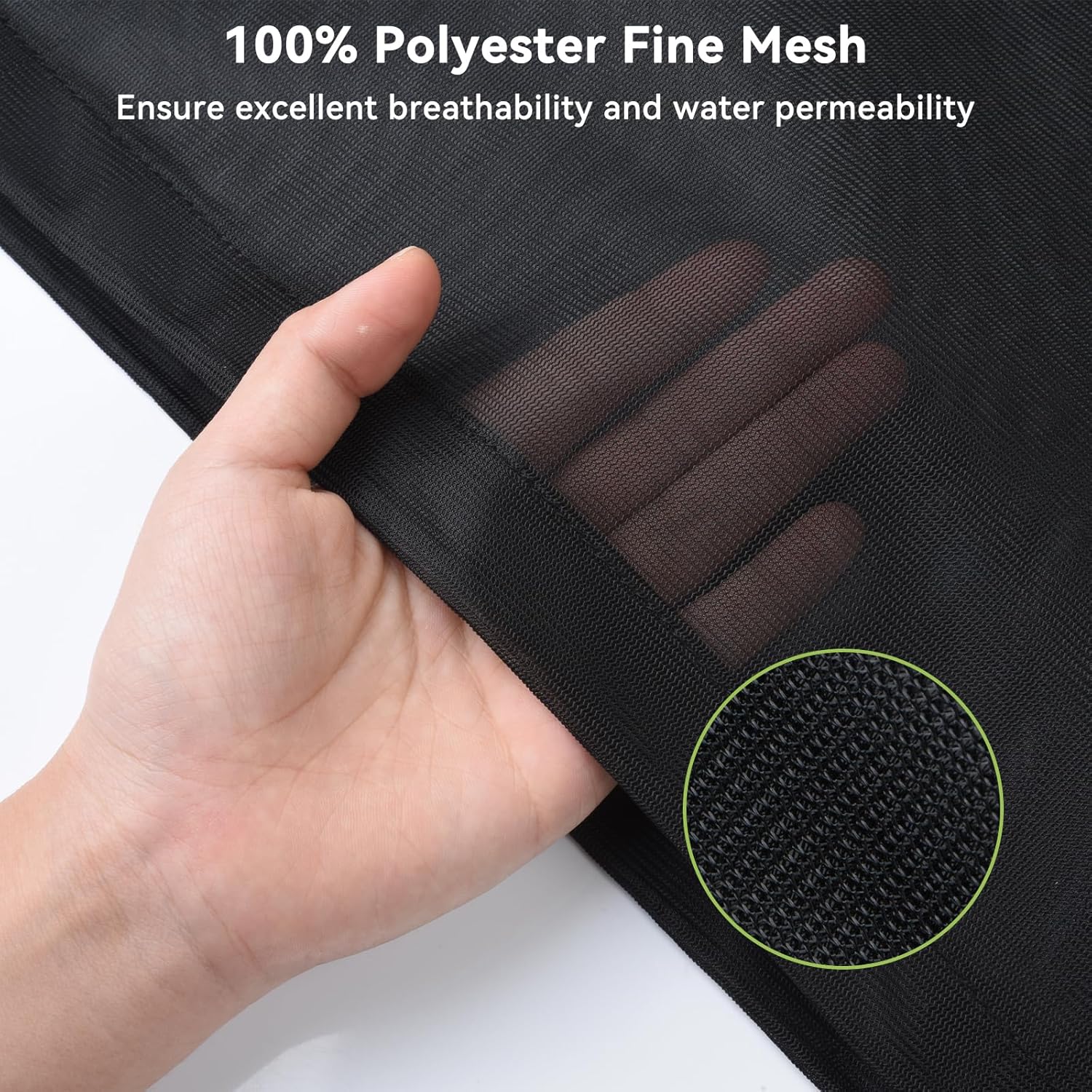 OTraki 2pcs Ex Large Mesh Laundry Bags 36x43 Inch Fine Mesh Washing Bag Drawstring Dirty Clothes