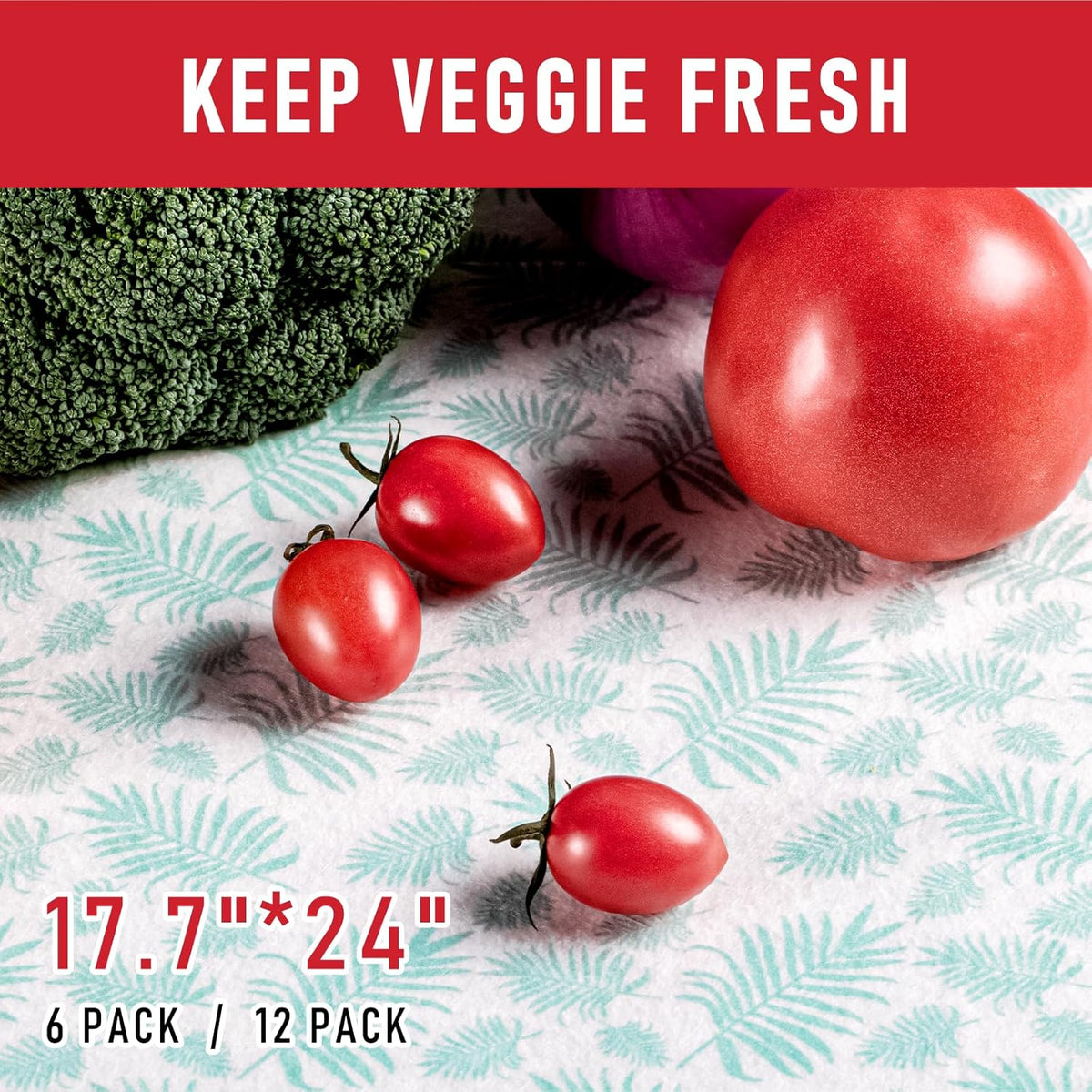 Cooyes Absorbent Refrigerator Liners, Non Slip Shelf Liner for Drawers & Kitchen Cabinets, Cloth