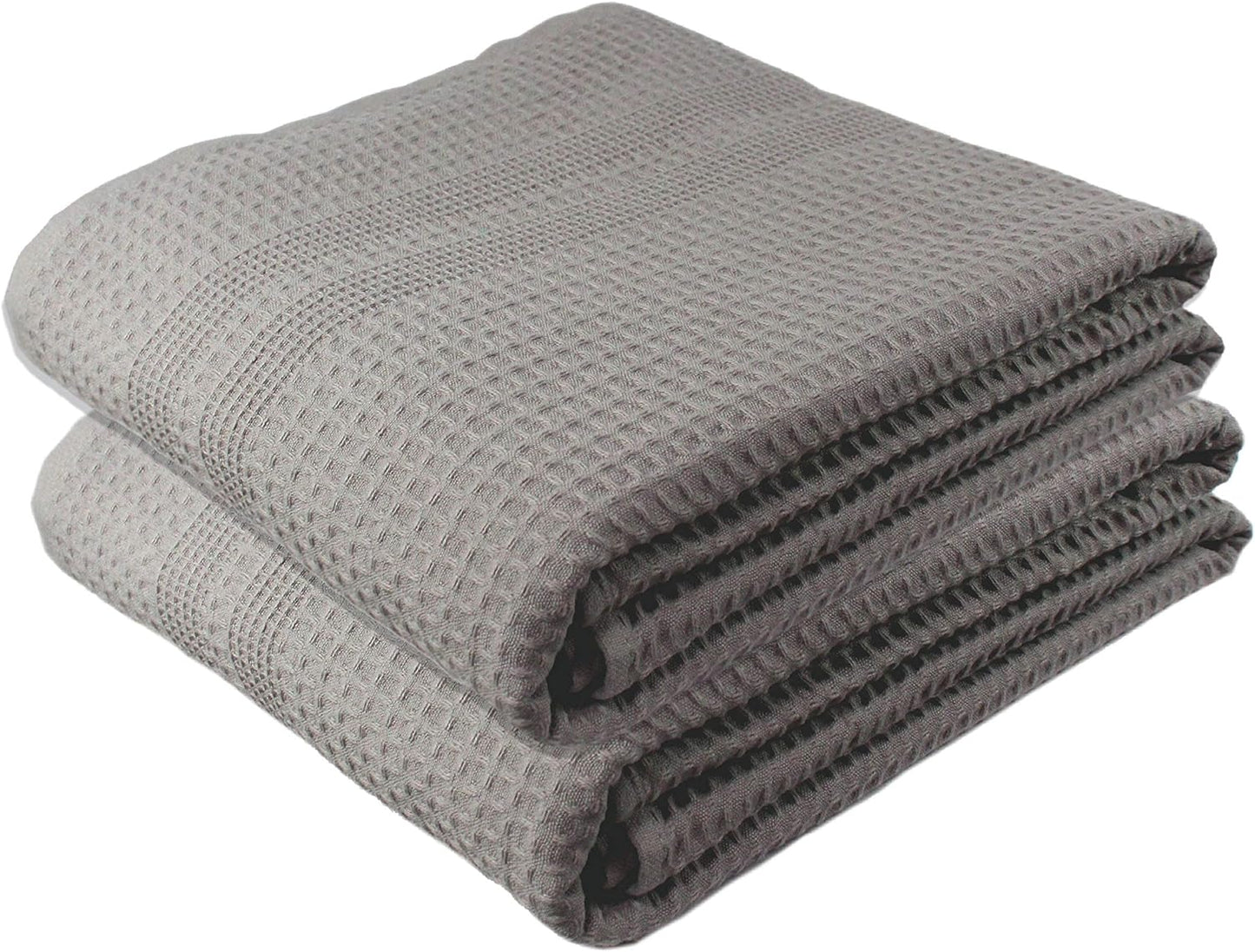 GILDEN TREE Waffle Bath Sheet Large Bath Towels Quick Dry Thin Body Towels, 40x80 Oversized Bath