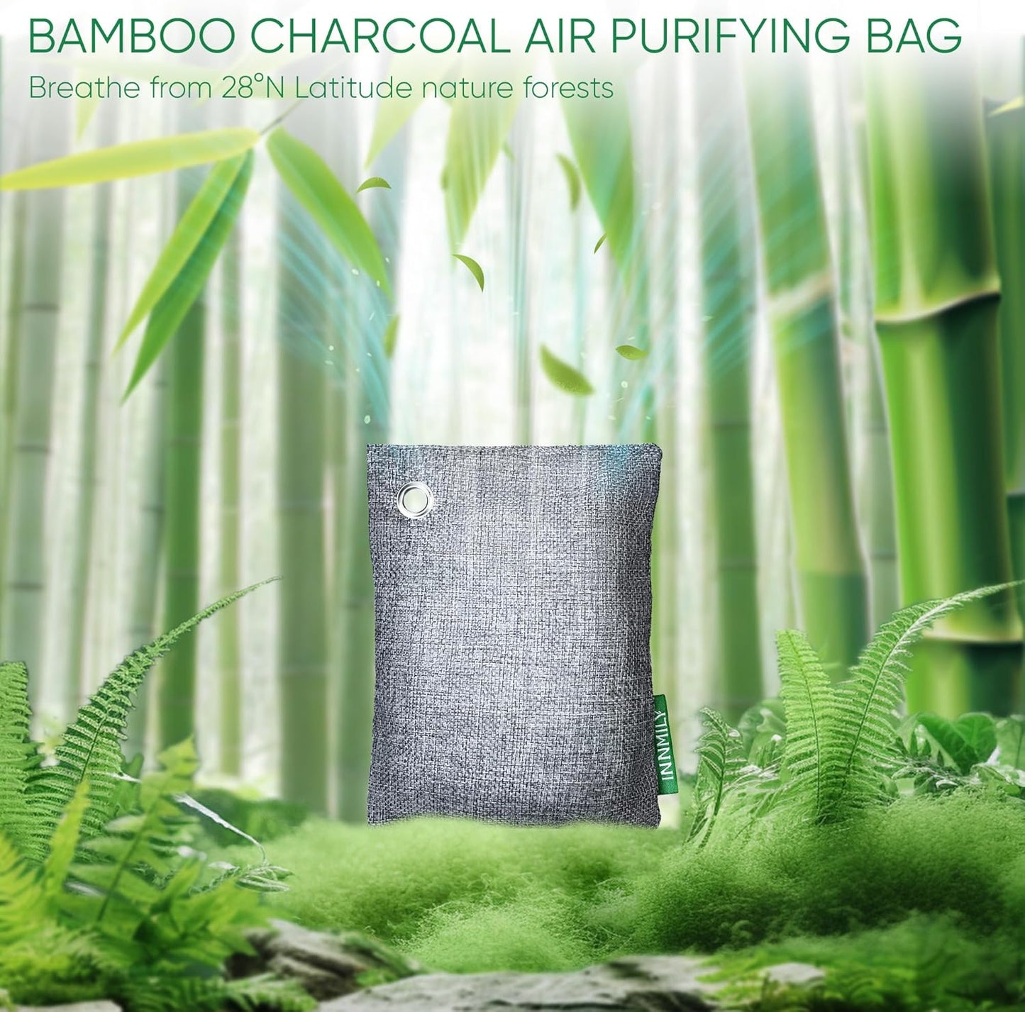 Activated Charcoal Odor Absorber, Odor Eliminator for Strong Odor,Bamboo Charcoal Air Purifying