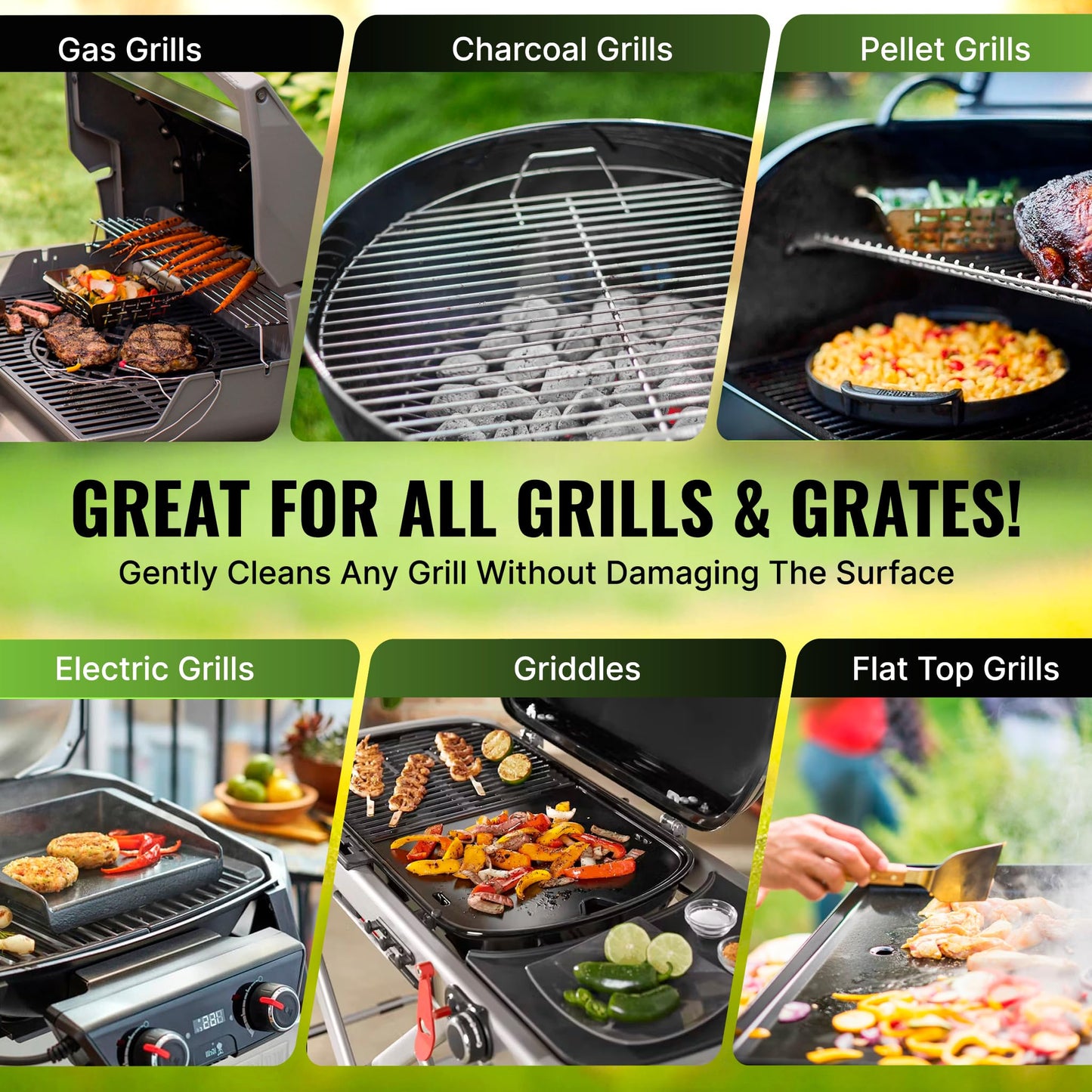 Citrusafe BBQ Grill Cleaner Spray for Outdoor Grill 16 OZ – Safe Heavy Duty Cleaner for Burnt Food