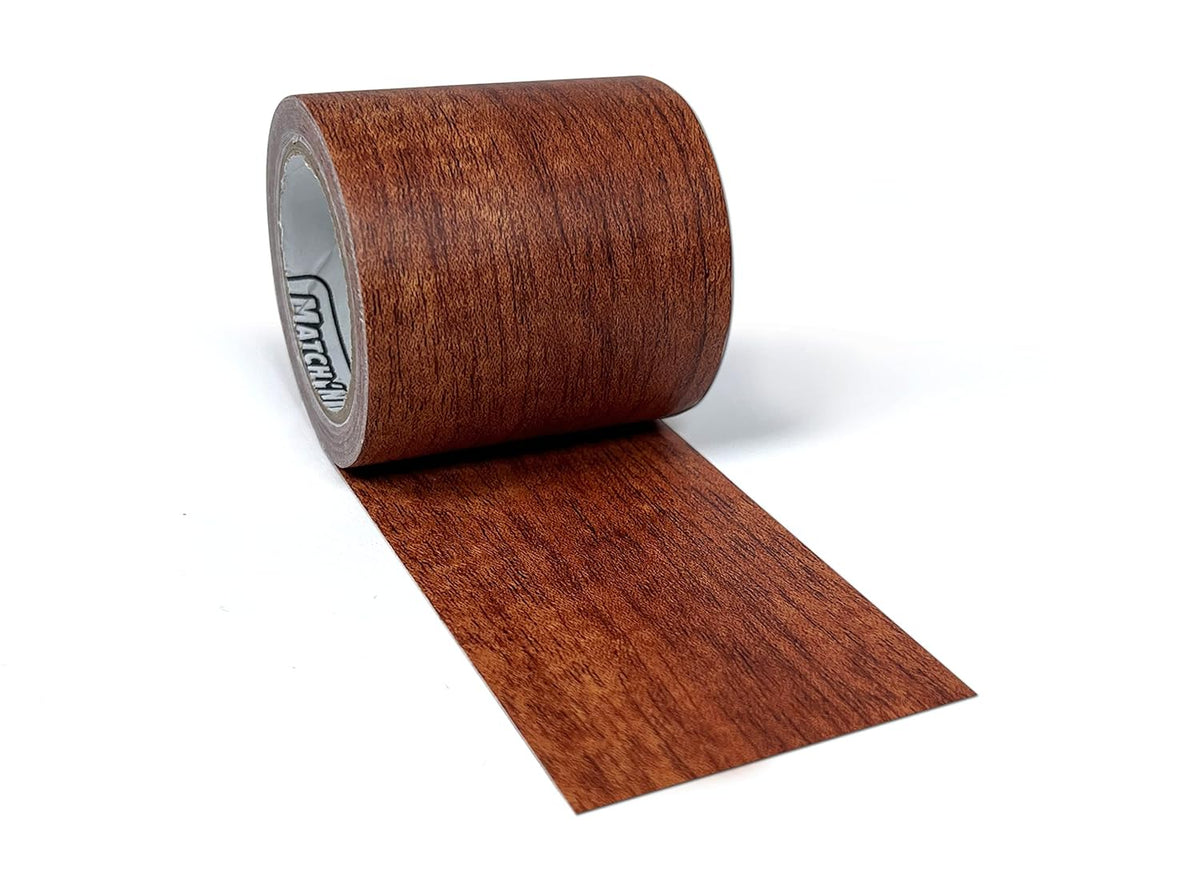 MATCH 'N PATCH Realistic Wood Grain Repair Tape - Durable Multi-Use Adhesive Tape for Furniture