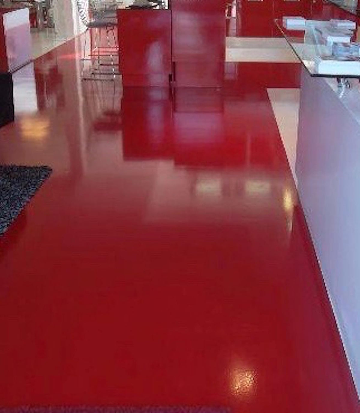 Coloredepoxies 10009 Red Epoxy Resin Coating Made with Beautiful and Vibrant Pigments, 100% solids