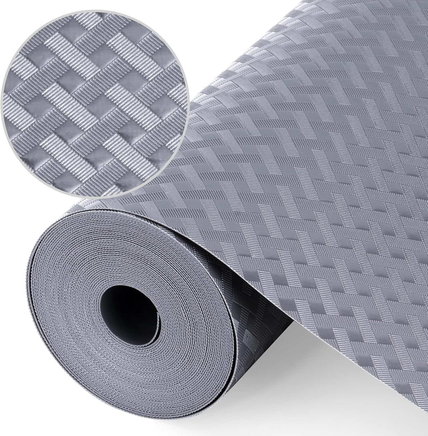 Shelf Liners, Non-Adhesive Drawer Liner, Waterproof & Oil-Proof Kitchen Cabinet Cupboard Liner