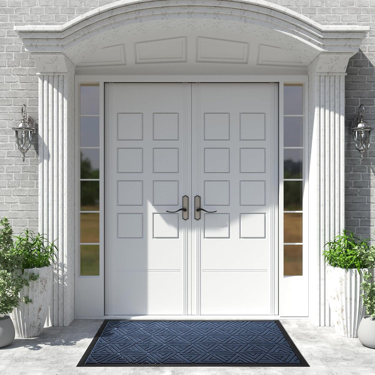 Yimobra Extra Large Door Mat 60x32, All-Weather Waterproof Non-Slip Welcome Matt Outdoor, Heavy