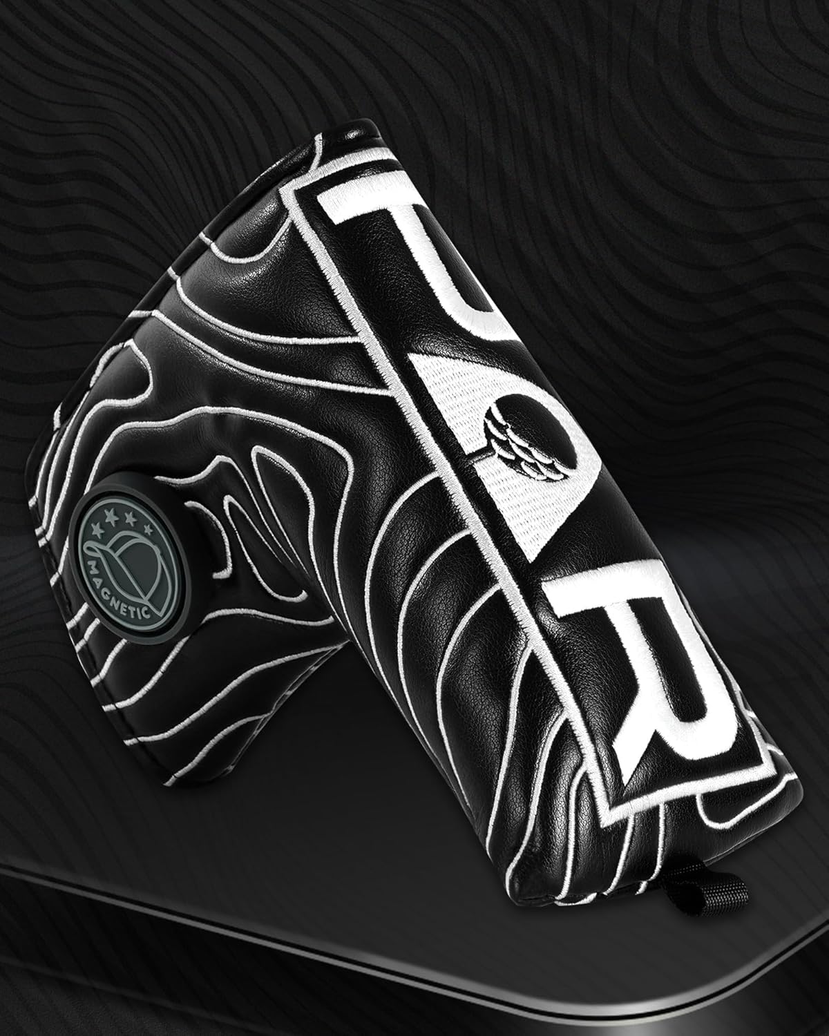 Big Teeth Golf Club Covers Full Set Driver Headcover Fairway Wood Hybrid Golf Club Iron Head
