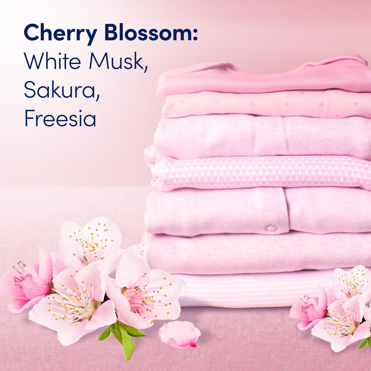 Downy Gentle Soft + Fresh Fabric Softener Liquid, Cherry Blossom Scent, 56 FL OZ – view 4