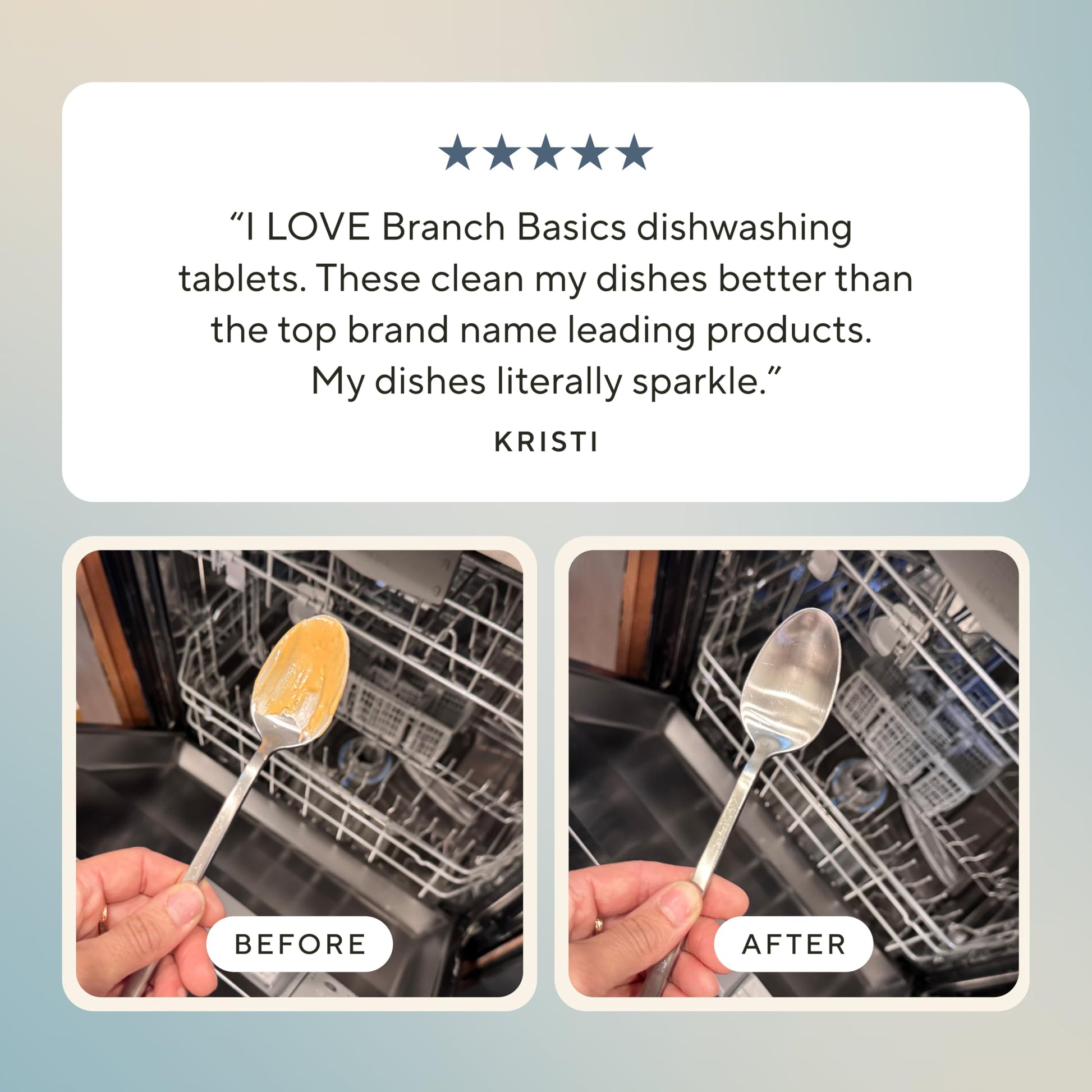 Branch Basics Dishwasher Tablets - 60 Ct | Plastic-Free Dishwasher Pods