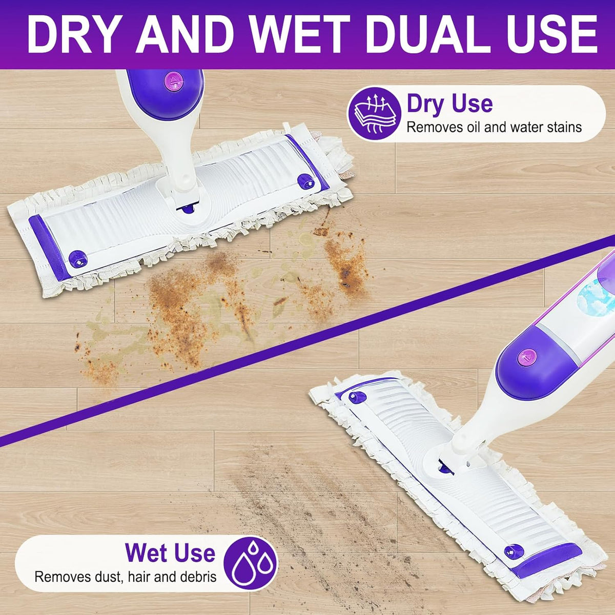 36 Count Power Mop Pads Refills for Swiffer Power Mop Pads,Compatible with Swiffer Power Mop